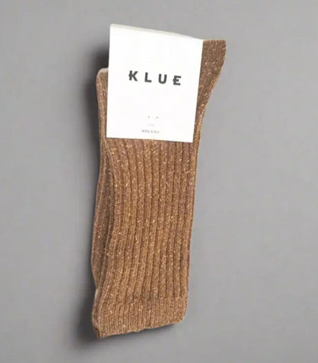 Calcetines klue seda y lana 36-40 caramelo 1