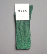 Calcetines klue seda y lana 36-40 verde oscuro 1