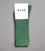 Calcetines klue seda y lana 36-40 verde oscuro 1
