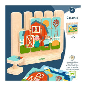 Juego de montaje casamix djeco 2