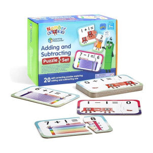 Puzzle numberblocks suma y resta learning resources 1