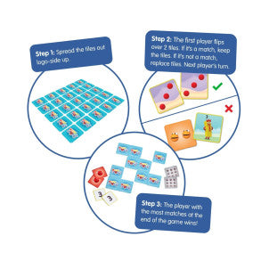 Juego de memoria numberblocks learning resources 1