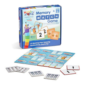Juego de memoria numberblocks learning resources 2