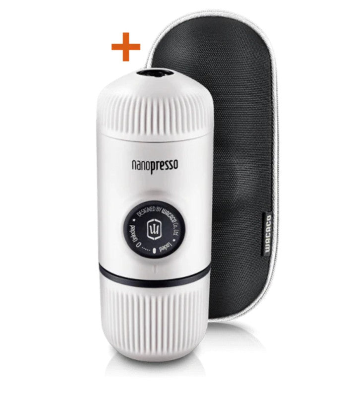 Cafetera wacaco nanopresso blanco + estuche 1