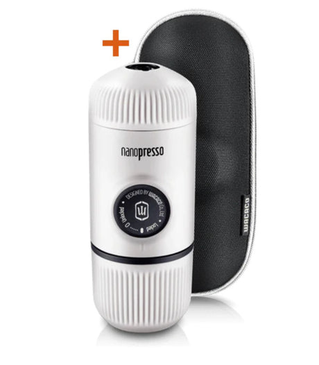 Cafetera wacaco nanopresso blanco + estuche 1