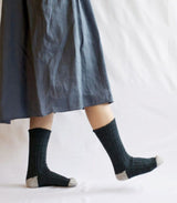 Calcetines nishiguchi 40-43 algodon deluxe carbon 2