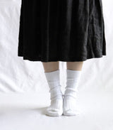 Calcetines nishiguchi 36-40 algodon ejipcio blanco 2