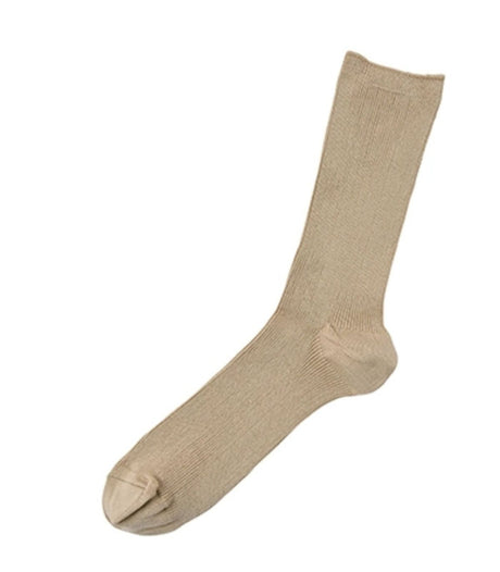 Calcetines memeri 36-40 algodon giza beige 1
