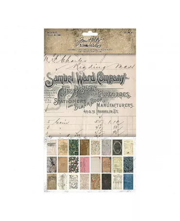 Tim Holtz Idea-ology Backdrops Volume 1 1