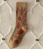 Calcetines gohobi flores rojas 1