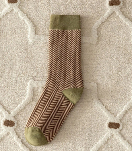 Calcetines gohobi pata de gallo 1