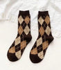 Calcetines gohobi escoces marron 1