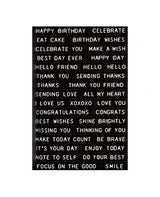 Tim Holtz Idea-ology Label Stickers Sentiments 68pc 2