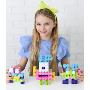 Bloques construccion cube pastel 50 pzas meli 2