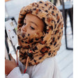 Capucha con cuello warmy leopard hello hossy +6 años 1