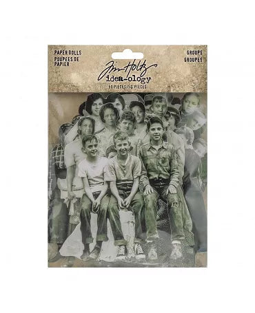 Tim Holtz Paper Dolls Groups 50 ud 1