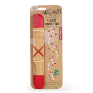 Boomerang de bolsillo huckleberry kikkerland 1