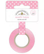 Washi Tape Doodlebug Rosa topos 1