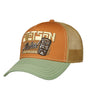 Gorra trucker honolulu green stetson 1
