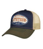 Gorra trucker cowboy coffee olive navy stetson 1