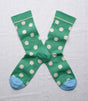Calcetines pois vert ming bonne maison 1