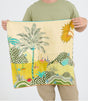 Pañuelo de seda pequeño cali beige storiatipic 1