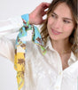 Pañuelo de algodon yona turquoise storiatipic 1