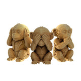 Puzzle 3d monkeys trio cartonic 1