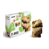 Puzzle 3d t-rex cartonic 2