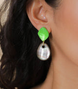 Pendiente combava nature bijoux 1
