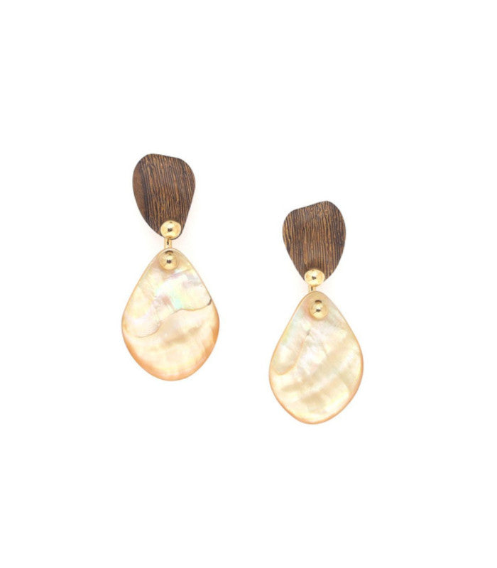 Pendiente fioria nature bijoux 2