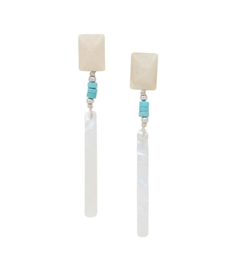 Pendiente milos nature bijoux 2