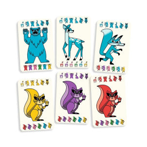 Mix family juego de cartas djeco 2