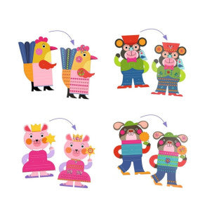 Crear con pegatinas resplandecientes djeco 1