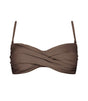 Top bikini kelli twisted bandeau coffee barts amsterdam 1