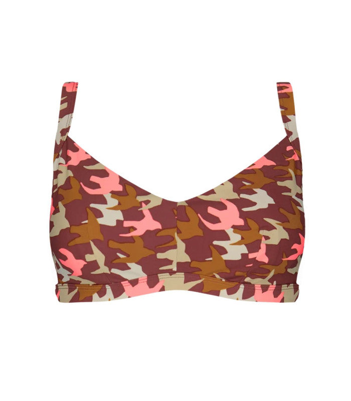 Top bikini conchu maroon high support barts amsterdam 1