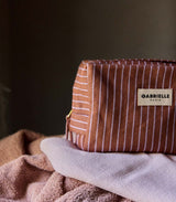 Neceser rayures lilas gabrielle paris 2