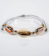 Pulsera cowrie 3 misty moon marine blue 1