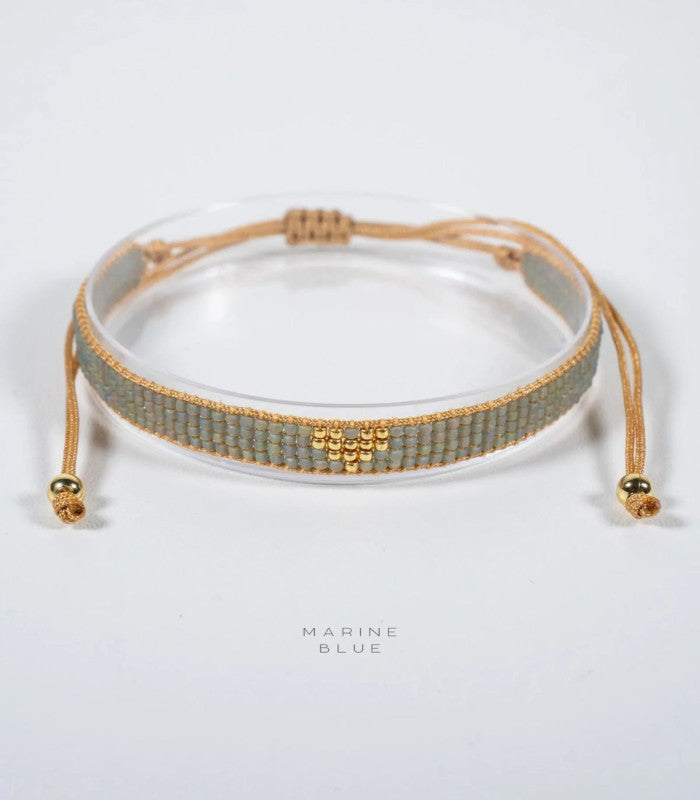 Pulsera solo 4 like misty moon marine blue 1