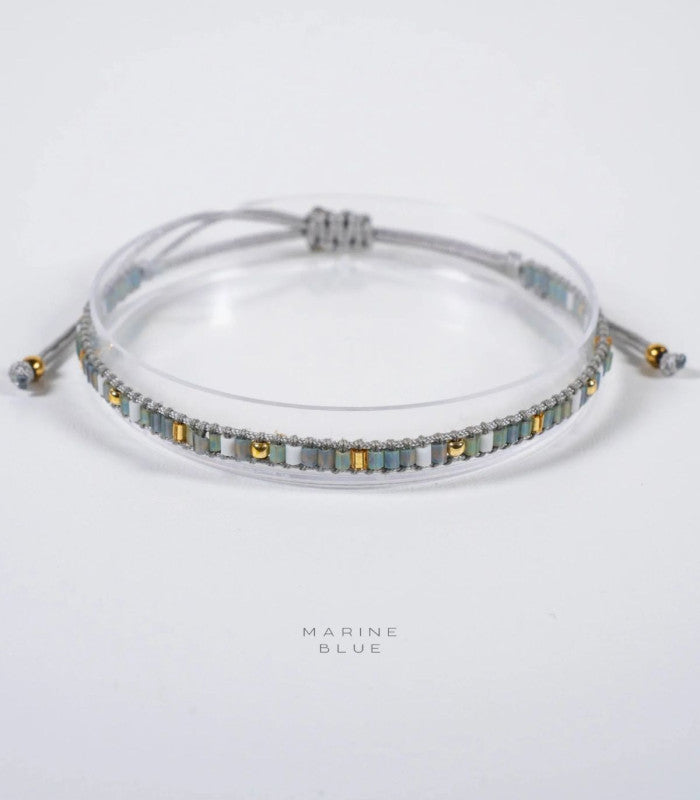 Pulsera dreamers misty moon marine blue 1