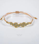 Pulsera solo honeycomb misty moon marine blue 1