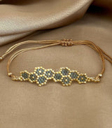 Pulsera solo honeycomb misty moon marine blue 2