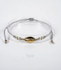 Pulsera runes cowrie misty moon marine blue 1