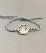 Pulsera waves misty moon marine blue 2