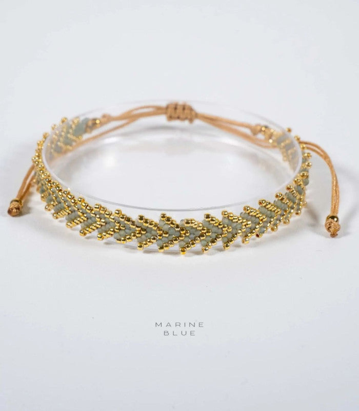 Pulsera solo phyton long misty moon marine blue 1