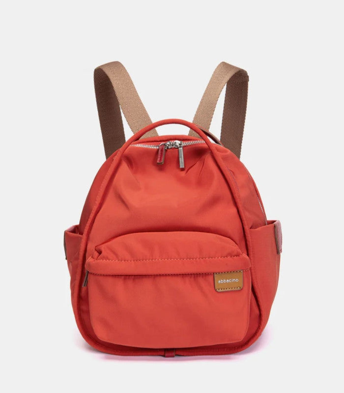 Mochila abbacino trendy anafi red 2