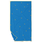 Toalla de playa faro azul 140x70 quut 2