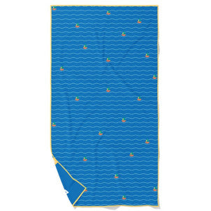 Toalla de playa faro azul 140x70 quut 2