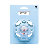 Pelota sensorial sonajero azul little l 2