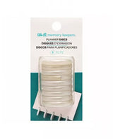 Anillas Disco Planners We R PEARL 9ud-3,1cm 1